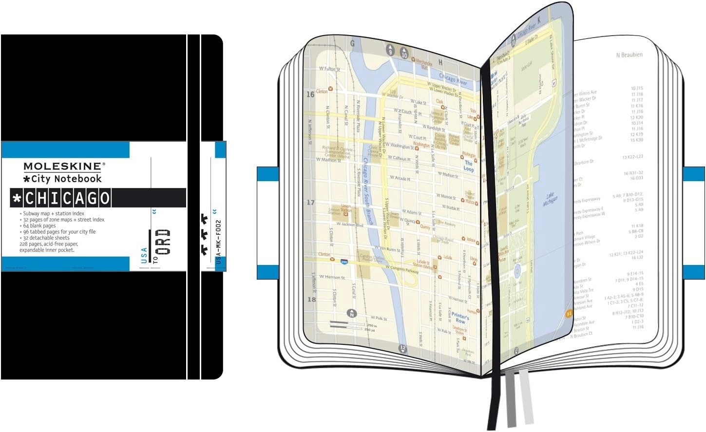 Een City Notebook CHICAGO ** zonder recht van retour ** koop je bij Moleskine.nl